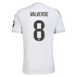 Günstige Fußballtrikots Real Madrid Valverde 8 Heimtrikot 2025-26 Kurzarm